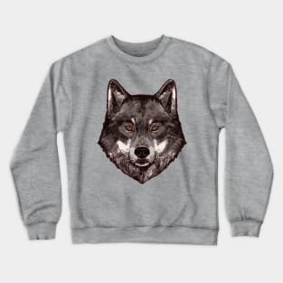 Grey Wolf Crewneck Sweatshirt